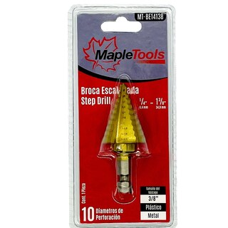 Foto 1 | Foto 1 | Broca Escalonada 1/4 - 1-3/8'' Maple Tools