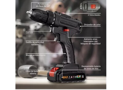 Foto 3 | Foto 3 | Destornillador Inalámbrico Xtellar con Bateria