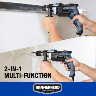 Foto 4 | Foto 4 | Taladro Percutor Hammerhead Hahd075 De 7.5 Amperios Y 1/2 Pulgadas Con 6 Brocas - Venta Internacional.