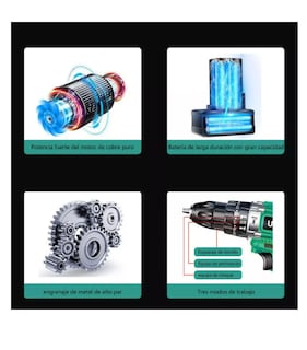 Foto 3 | Foto 3 | Rotomartillo Electroneumático Adeske T66 Inalámbrico con 156w de Potencia