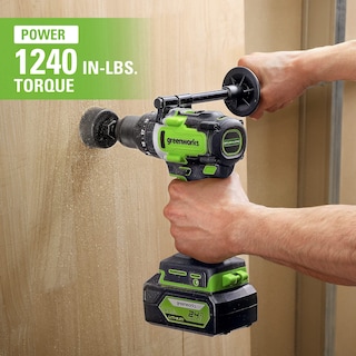 Foto 5 | Foto 5 | Perforador Percutor Greenworks 24 V Sin Escobillas 1/2 Con Mandril Metálico - Venta Internacional.