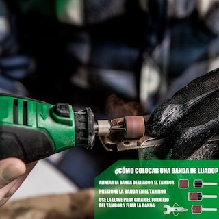 Foto 4 | Foto 4 | Kit de Minitaladro Belug Tipo Dremel 211 Accesorios