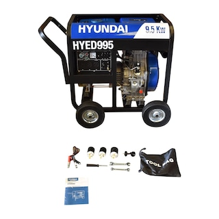 Foto 1 | Foto 1 | Generador Profesional Diesel Trifásico Hyundai 9.5 Kw 18 Hp - Hyed995