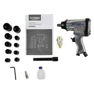 Foto 7 | Foto 7 | Pistola de Impacto Hyundai Hypn002 Neumática con Accesorios