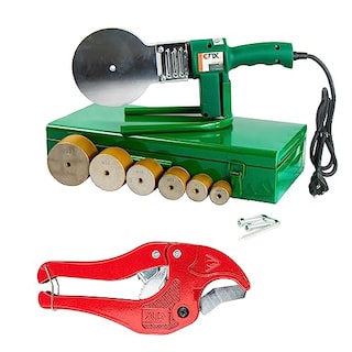 Foto 1 | Foto 1 | Kit de Termofusora CNX 1000W para PVC/CPVC/PP-R con Maletín y Tijeras