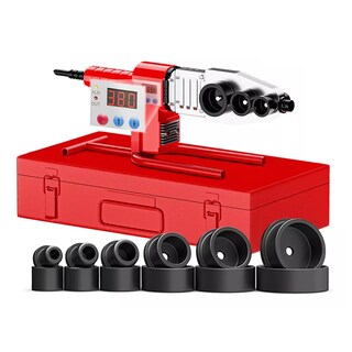 Foto 1 | Foto 1 | Kit Termofusor 1200w Con Pantalla Digital 26pzs Eo Safe Imports Esi-11784 Rojo