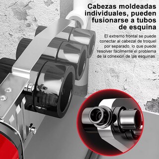 Foto 3 | Foto 3 | Kit Termofusor 1200w Con Pantalla Digital 26pzs Eo Safe Imports Esi-11784 Rojo