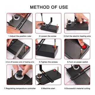 Foto 5 | Foto 5 | Herramienta De Corte Térmica Caliente Cortada A Máquina Para Tela Y Espuma - Venta Internacional.