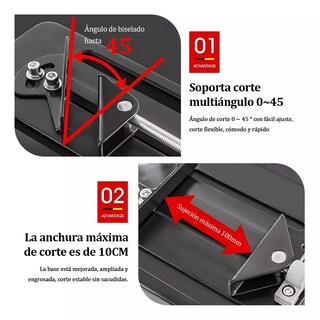Foto 4 | Foto 4 | Soporte Para Esmeril Angular Ajustable Base De La Herramient Negro