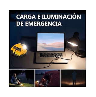 Foto 5 | Foto 5 | Adaptador De Batería Para Dewalt De 14.4 18 20 V Con Luz Usb Amarillo