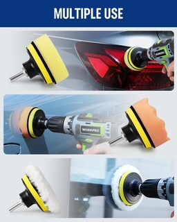 Foto 4 | Foto 4 | Kit De Almohadillas De Pulido Workpro De 76 Mm, Juego De 11 Unidades Para Pulir Coches - Venta Internacional.