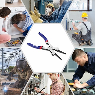 Foto 7 | Foto 7 | Pinzas De Soldadura Workpro 8 Multifuncionales De Acero Cr-v - Venta Internacional.