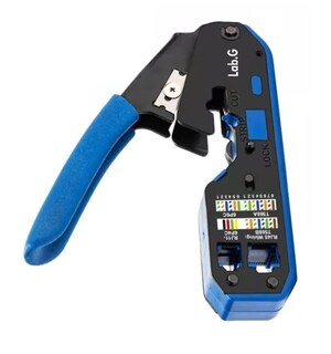 Foto 2 | Foto 2 | Pinza Pelacables De Cable Red Rj45 Cat6 Cat5e Cat5 Rj11 Rj12, Negro/azul