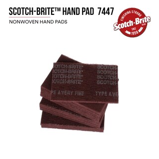 Foto 2 | Foto 2 | Almohadilla De Mano 3m Scotch-brite General Purpose 7447b, Muy Fina - Venta Internacional.