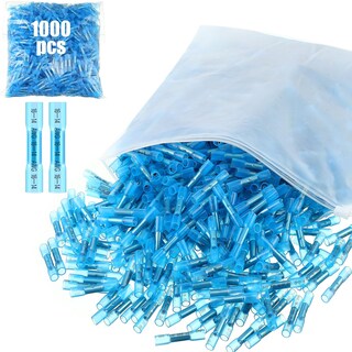 Foto 1 | Foto 1 | Conectores A Tope Termorretráctiles Frienda 1000 Unidades Awg 16-14 Azules - Venta Internacional.