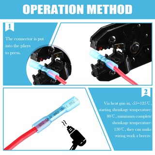 Foto 3 | Foto 3 | Conectores A Tope Termorretráctiles Frienda 1000 Unidades Awg 16-14 Azules - Venta Internacional.