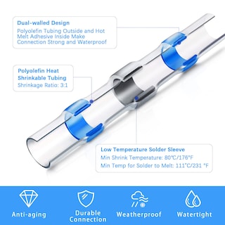 Foto 6 | Foto 6 | Conectores a Tope para Soldar y Sellar Kuject 330 Piezas - Venta Internacional
