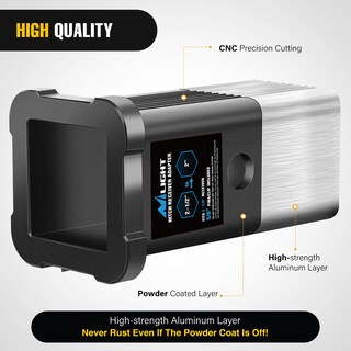 Foto 3 | Foto 3 | Adaptador Receptor Para Enganche De Remolque De 2,5 Cm A 5 Cm Nilight - Venta Internacional.