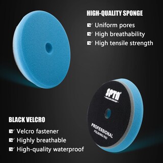 Foto 3 | Foto 3 | Almohadillas De Pulido Spta Hd De 6 Pulgadas Para Orbital Buffer - Venta Internacional.