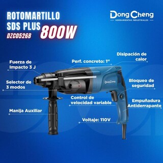 Foto 2 | Foto 2 | Combo Rotomartillo + Taladro + Cortadora + Esmeril Dongcheng