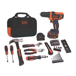 Foto 1 | Foto 1 | Kit Black+Decker BDCDD12PK-B3 Taladro y Juego de Proyecto 59 Pz