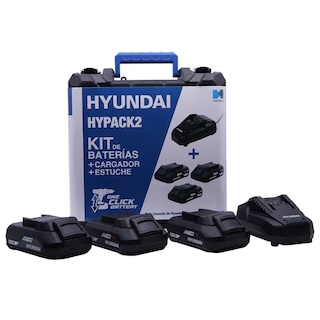 Foto 1 | Foto 1 | Kit 3 Baterías 2.0 Mah / 1 Cargador Hyundai P/herramienta 20v - Hypack2