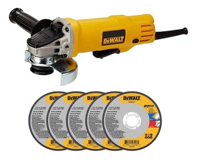 Foto 1 | Foto 1 | Mini Pulidora Esmeriladora Dewalt 900w 4 1/2 Discos