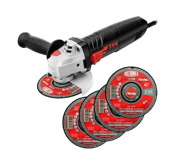 Foto 1 | Foto 1 | Miniesmeriladora Skil 9002 color Negro 4-1/2\" 700w + 5 Discos Corte