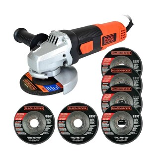 Foto 1 | Foto 1 | Miniesmeriladora G720 De 4 1/2 Black&decker + 7 Discos
