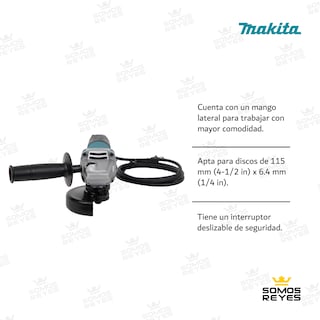 Foto 2 | Foto 2 | Mini Esmeriladora Makita 4 1/2 In Profesional 850w Esmeril