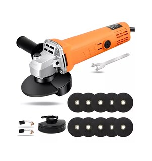 Foto 4 | Foto 4 | Mini Esmeriladora Angular BELUG Pulidora color Naranja 860 W 127V más 10 Accesorios
