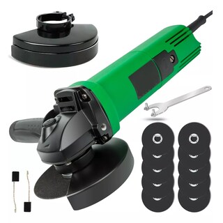 Foto 1 | Foto 1 | Esmeriladora Angular 910w Profesional 15 Pzs. Eo Safe Imports Esi-9337 Verde