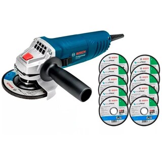 Foto 1 | Foto 1 | Miniesmeriladora Bosch 4 1/2 850w 06013775g2+10 Discos Corte