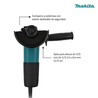Foto 7 | Foto 7 | Miniesmeriladora Makita de 540 w çon Discos