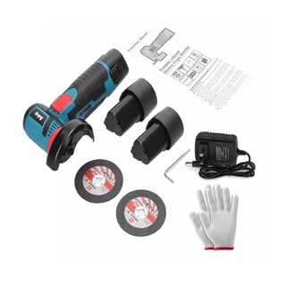 Foto 3 | Foto 3 | Mini Esmeril Angular Inalámbrica Pulidora 12v 75mm 2 Bat Belug Ería Azul/negro