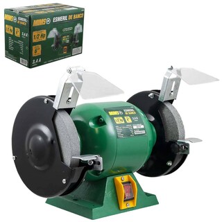 Foto 1 | Foto 1 | Esmeril De Banco Alumnio 6 3.4 A 372.85 W 3450 Rpm Verde 60 Hz