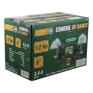 Foto 4 | Foto 4 | Esmeril De Banco Alumnio 6 3.4 A 372.85 W 3450 Rpm Verde 60 Hz