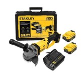 Miniesmeriladora Inalámbrica 20v Stanley Scg400m2k-b3