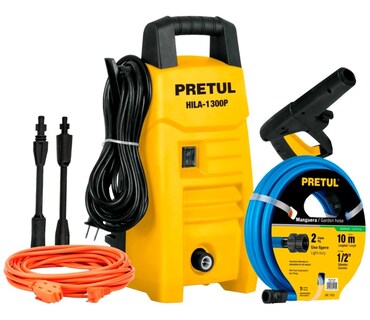 Foto 1 | Foto 1 | Hidrolavadora Turbo 1.6 Hp Con Extensión Y Manguera 10metros
