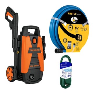 Foto 1 | Foto 1 | Kit Hidrolavadora 1800 Psi + Manguera + Extensión 101594