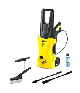 Foto 1 | Foto 1 | Hidrolavadora Eléctrica Karcher color Amarillo con Accesorios