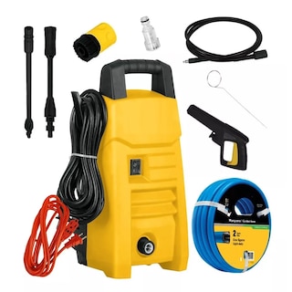 Foto 1 | Foto 1 | Hidrolavadora + Extensión Manguera Eo Safe Imports Esi-7170 color Amarillo 10 Piezas