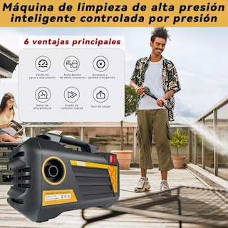 Foto 3 | Foto 3 | Hidrolavadora Eléctrica Compacta 1400w 1500psi Eo Safe Imports Esi-16040 Negro
