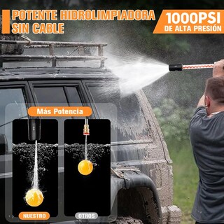 Foto 4 | Foto 4 | Hidrolavadora Eléctrica Portátil Sin Escobillas Eo Safe Imports Esi-19532 Blanca