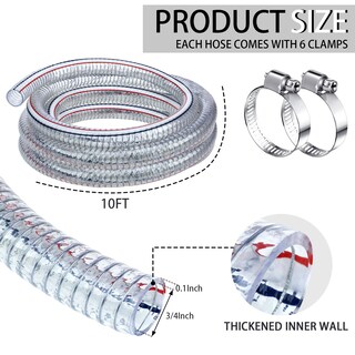 Foto 2 | Foto 2 | Tubing Flexible Frienda Alambre De Acero Pesado De 3/4 Pulgadas Y 10 Pies - Venta Internacional.