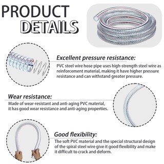 Foto 3 | Foto 3 | Tubing Flexible Frienda Alambre De Acero Pesado De 3/4 Pulgadas Y 10 Pies - Venta Internacional.