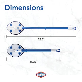 Foto 4 | Foto 4 | Depurador Clorox Para Bañera Y Azulejo Con Mango Extensible Y Recambio - Venta Internacional.