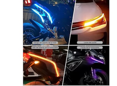 Foto 3 | Foto 3 | Xtellar Luces Led Auto Flexible Direccional Secuencial De 30cm – Par De Estilizadas Tiras De Luz Led