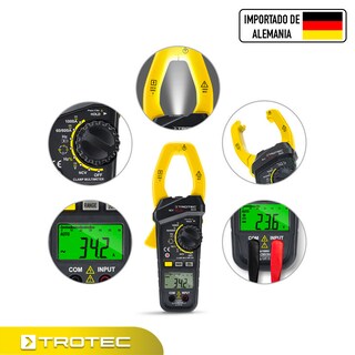Foto 2 | Foto 2 | Multímetro de Gancho Trotec Be44 1000a Ac/dc / 1000 V/dc 750 V/a Profesional Catiii