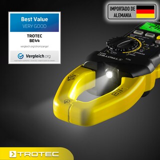Foto 3 | Foto 3 | Multímetro de Gancho Trotec Be44 1000a Ac/dc / 1000 V/dc 750 V/a Profesional Catiii